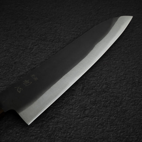 初心 青鍛え 青二鋼 黒打ち 牛刀 210mm