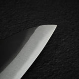 初心 青鍛え 青二鋼 黒打ち 牛刀 210mm