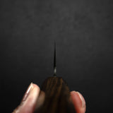 初心 青鍛え 青二鋼 黒打ち 牛刀 210mm