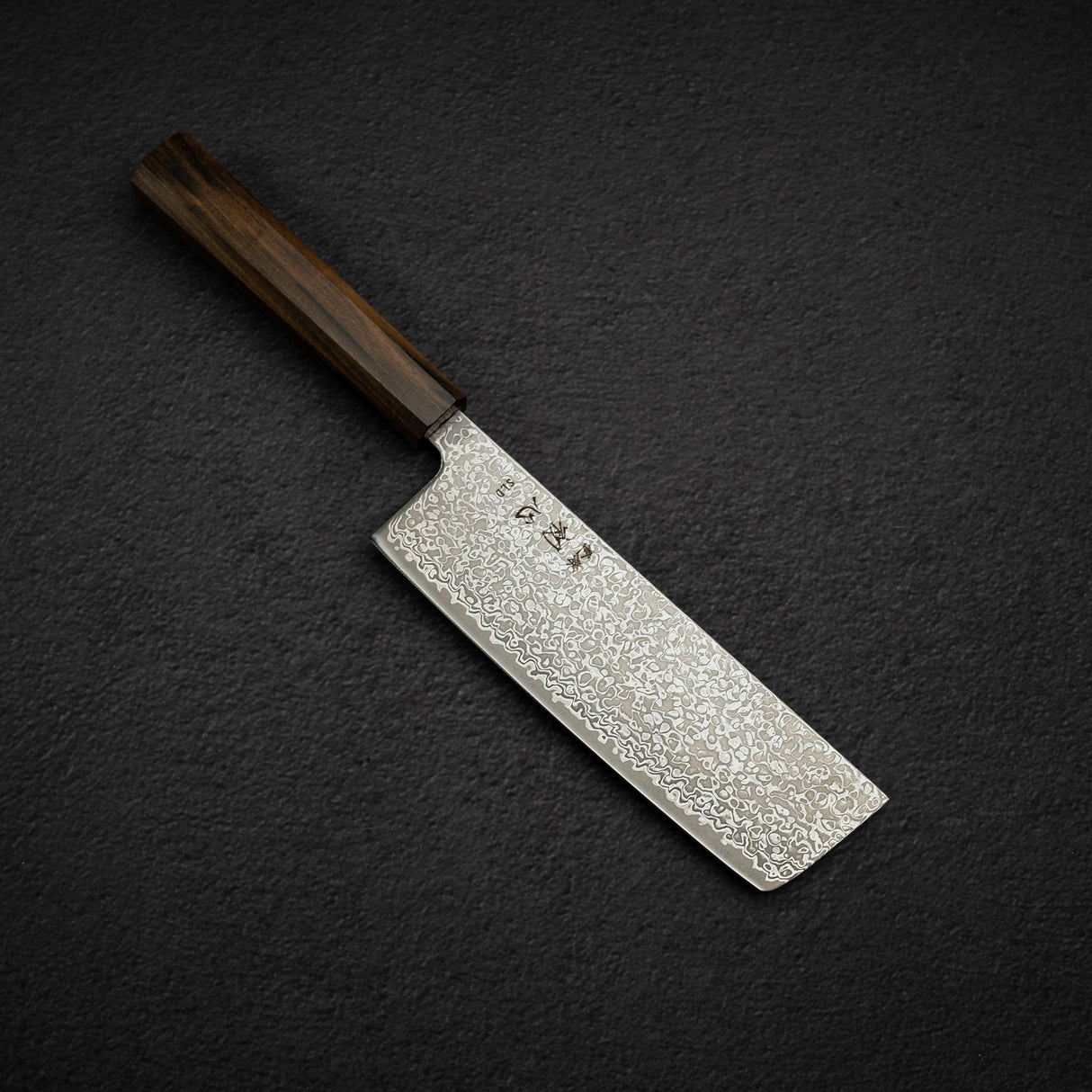 初心 光 SLD鋼 ダマスカス 菜切 170mm