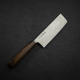 初心 光 SLD鋼 ダマスカス 菜切 170mm
