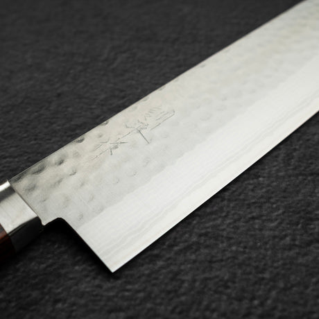 増谷打刃物 黒龍 VG10 ダマスカス 薄刃 菜切 165mm 洋柄