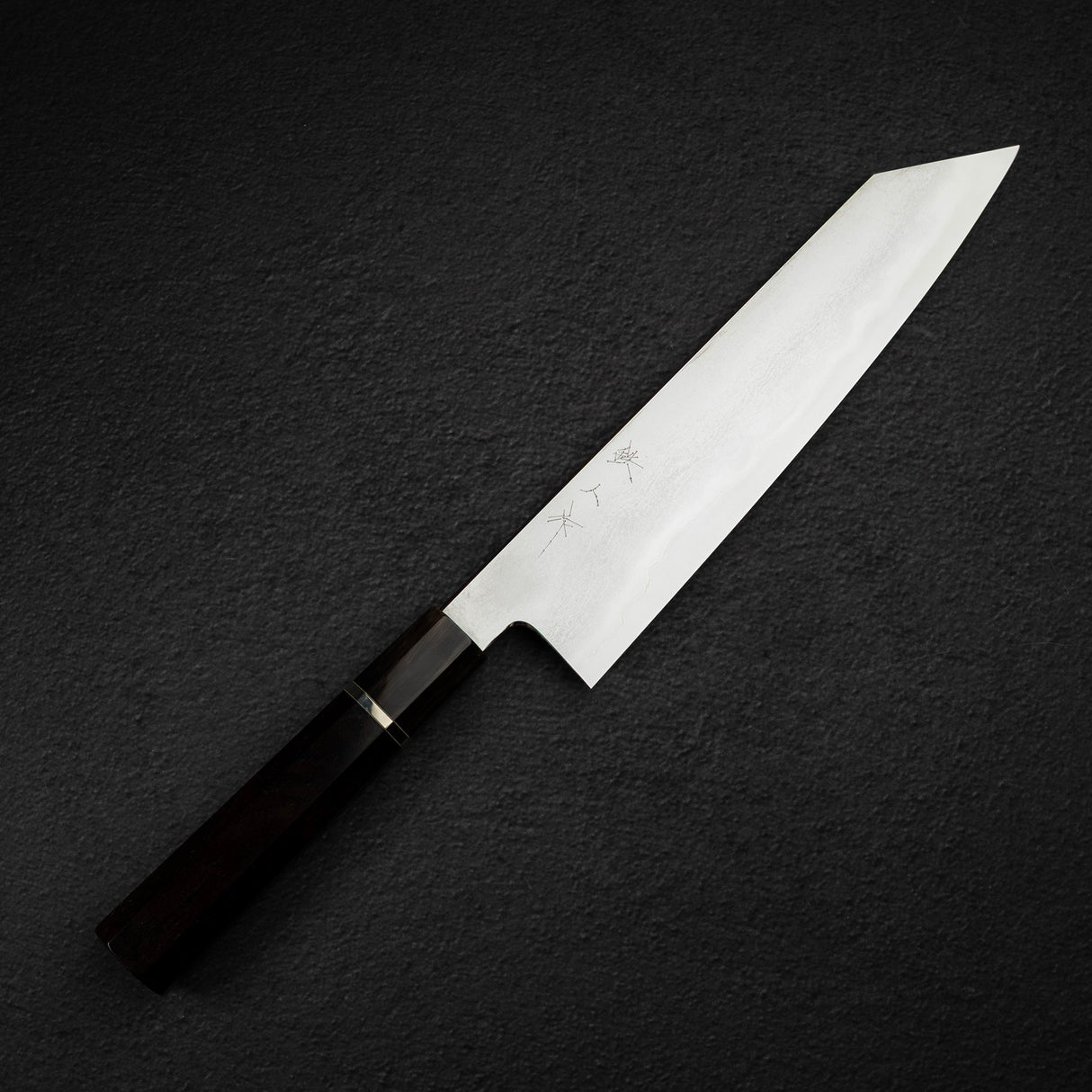 鉄人 銀三鋼 鍛流線 切付牛刀 240mm