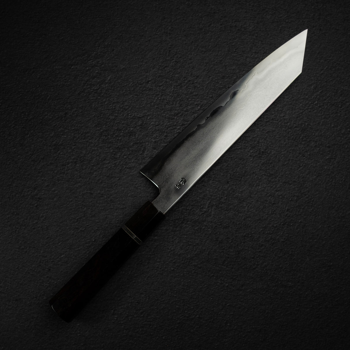 鉄人 銀三鋼 鍛流線 切付牛刀 240mm