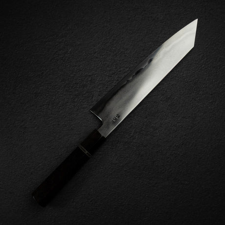 鉄人 銀三鋼 鍛流線 切付牛刀 240mm
