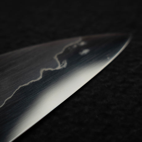 鉄人 銀三鋼 浮葉 牛刀 210mm エボニーハンドル