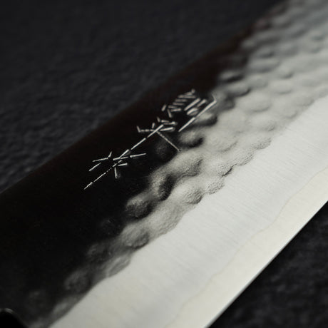 増谷打刃物 V金1号 槌目 菜切 165mm