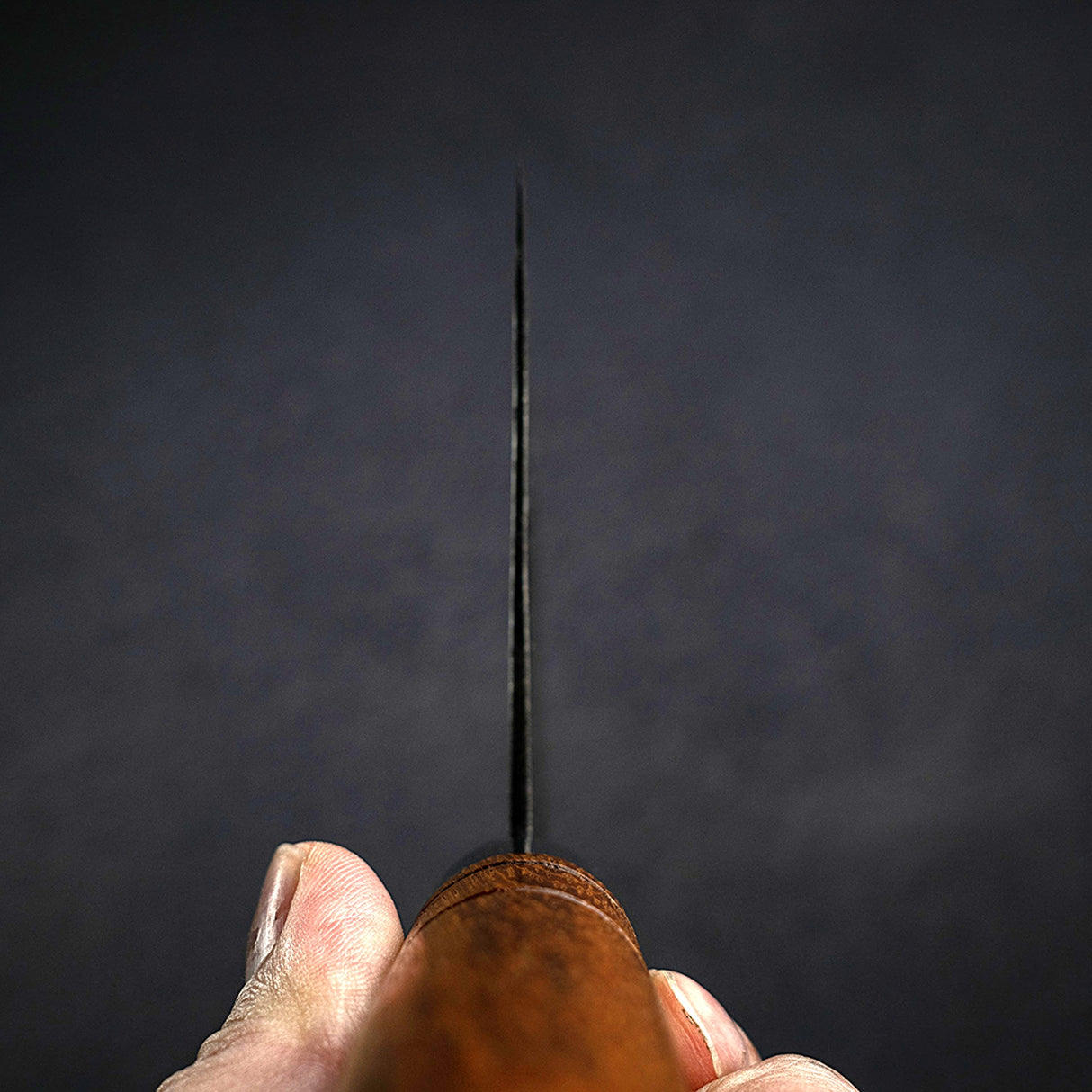 K&S 白二鋼 黒打ち 中華包丁 210mm