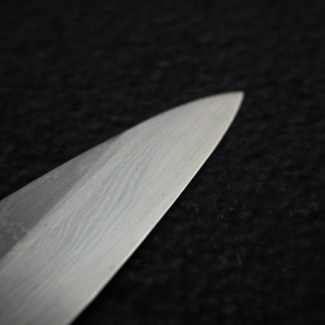 中川打刃物 青一鋼 ダマスカス ペティナイフ 150mm