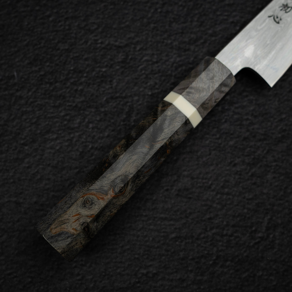 中川打刃物 青一鋼 ダマスカス ペティナイフ 150mm