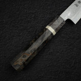 中川打刃物 青一鋼 ダマスカス ペティナイフ 150mm