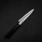 中川打刃物 銀三鋼 ワイドベベル 霞 ペティナイフ 150mm