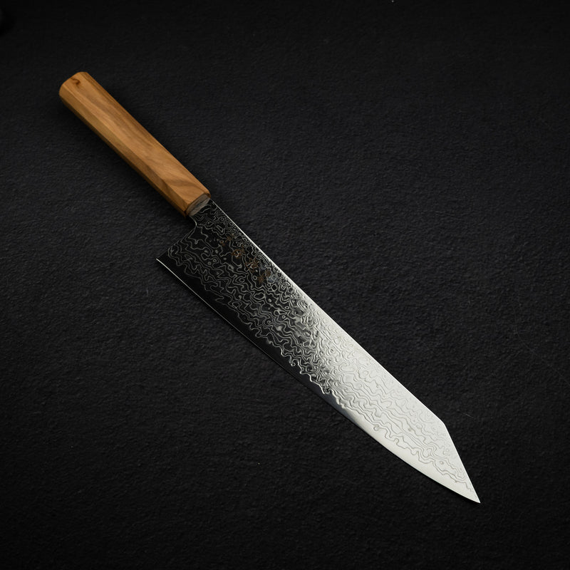 初心 流氷 SG2 ダマスカス 切付牛刀 240mm