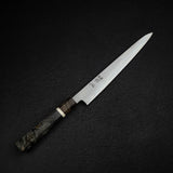 初心 x 中川打刃物 青一鋼 ダマスカス 筋引 240mm