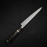 初心 x 中川打刃物 青一鋼 ダマスカス 筋引 240mm