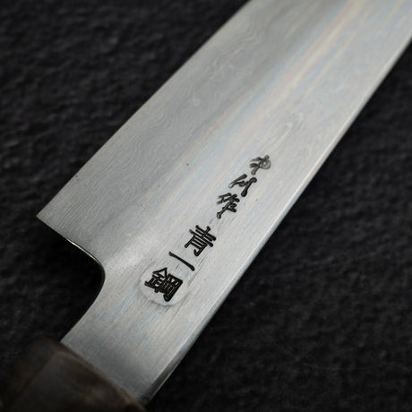 初心 x 中川打刃物 青一鋼 ダマスカス 筋引 240mm