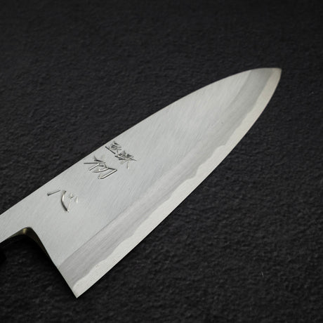 初心 x 明神利器制作所 白鷺 白二鋼 出刃 165mm