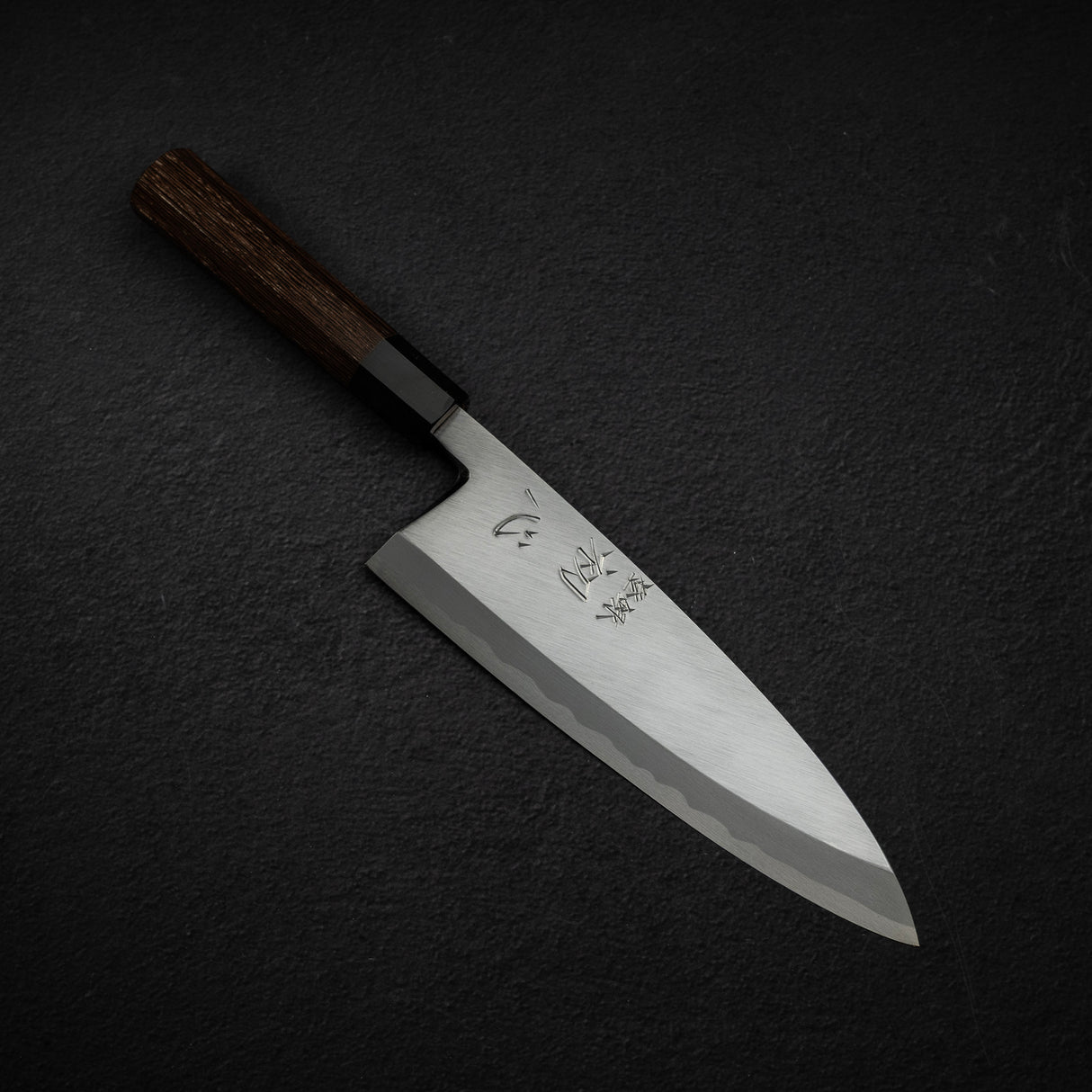 初心 x 明神利器制作所 白鷺 白二鋼 出刃 210mm
