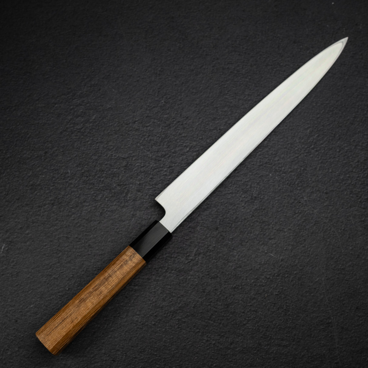 初心 x 明神利器制作所 白鷺 青二鋼 黒打ち 柳刃 270mm