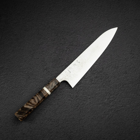 初心 銀河 ATS34 ダマスカス 牛刀 210mm