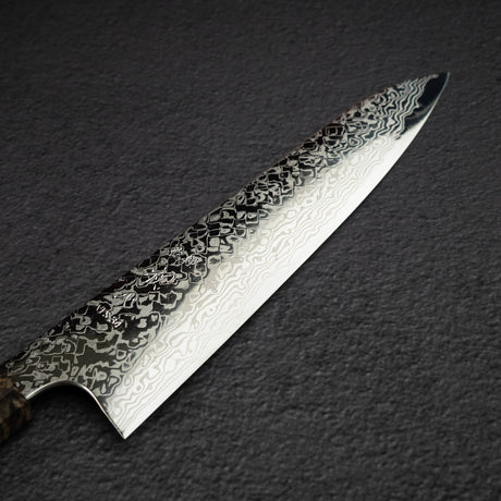 初心 銀河 ATS34 ダマスカス 牛刀 210mm