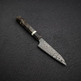 二唐刃物鍛造所 暗門 SG2 雨滴ダマスカス ペティナイフ 120mm