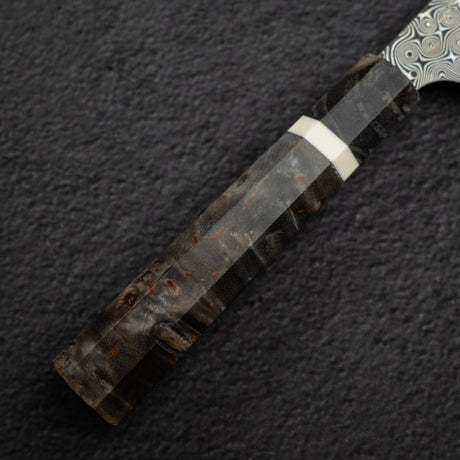 二唐刃物鍛造所 暗門 SG2 雨滴ダマスカス ペティナイフ 120mm