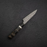 二唐刃物鍛造所 暗門 SG2 雨滴ダマスカス ペティナイフ 120mm
