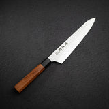 青木刃物製作所 スーパーゴールド2 槌目 ダマスカス 牛刀 210mm