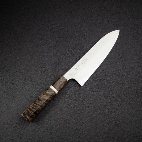初心 銀河 ATS34 ダマスカス 三徳 180mm