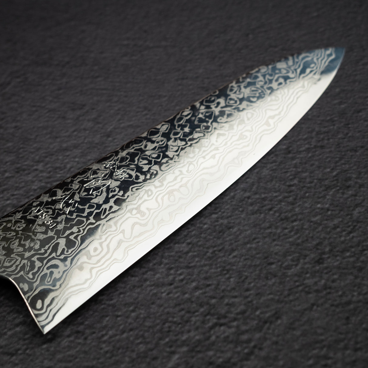 初心 銀河 ATS34 ダマスカス 三徳 180mm