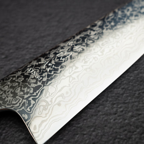 初心 銀河 ATS34 ダマスカス 三徳 180mm