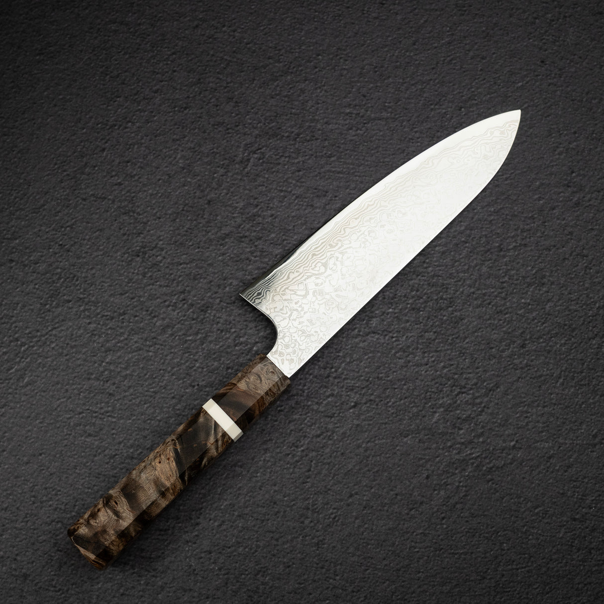 初心 銀河 ATS34 ダマスカス 三徳 180mm