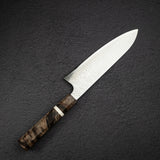 初心 銀河 ATS34 ダマスカス 三徳 180mm
