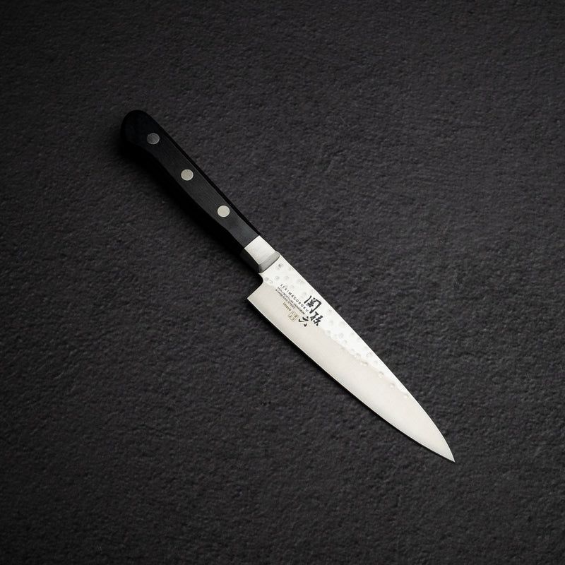 貝印株式会社 関孫六 今様 モリブデンバナジウム鋼 槌目 ペティナイフ 120mm