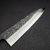 増田 吉秀 青一鋼 黒染めダマスカス 牛刀 240mm