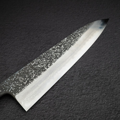 増田 吉秀 青一鋼 黒染めダマスカス 牛刀 240mm
