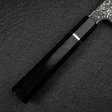 増田 吉秀 青一鋼 黒染めダマスカス 牛刀 240mm