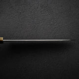 増田 吉秀 青一鋼 黒染めダマスカス 牛刀 240mm