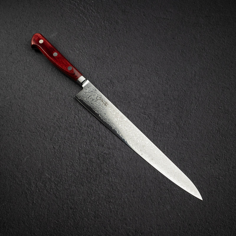 柴田 崇行 VG10 ダマスカス 筋引 240mm