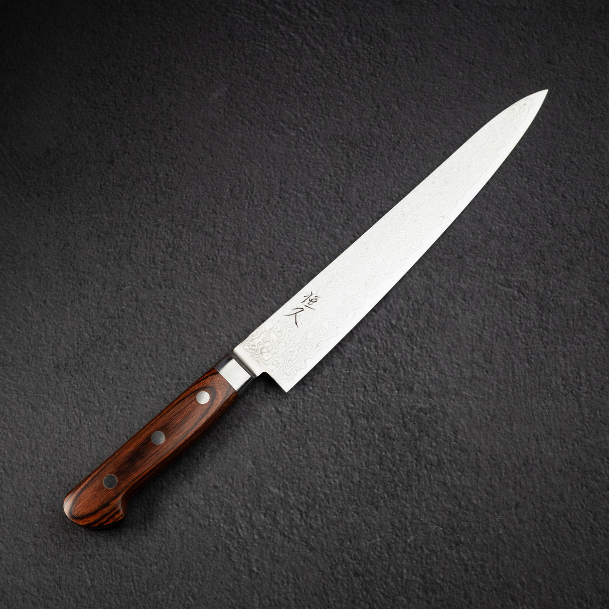 柴田 崇行 ZA-18ステンレス鋼 ダマスカス 筋引 240mm