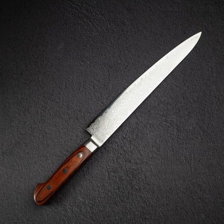 柴田 崇行 ZA-18ステンレス鋼 ダマスカス 筋引 240mm
