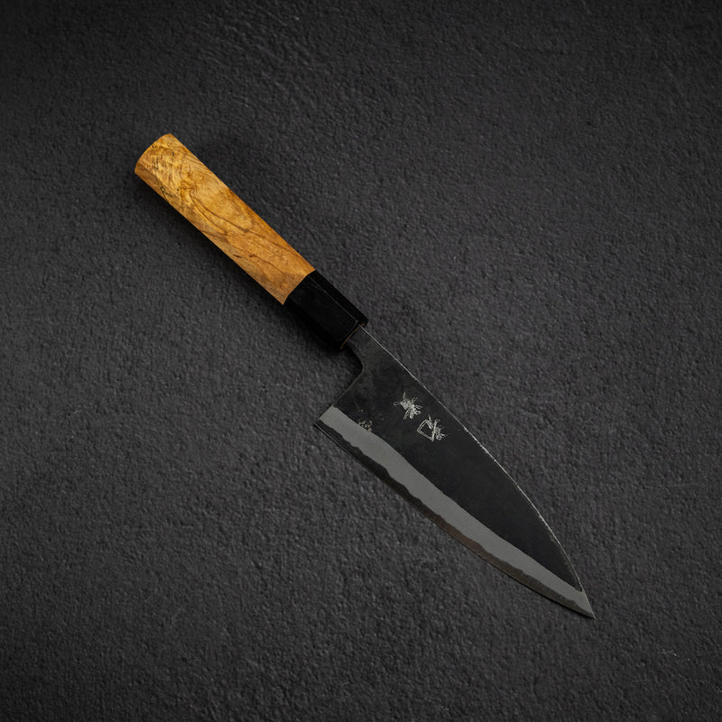 光輝 青二鋼 黒打ち 牛刀 150mm