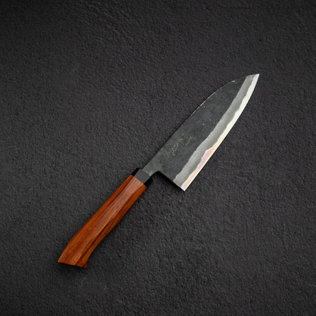 光輝 青二鋼 黒打ち 三徳 150mm