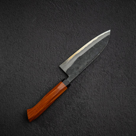 光輝 青二鋼 黒打ち 三徳 150mm