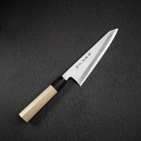 青木刃物製作所 特上別誂 白二鋼 骨スキ 150/180mm