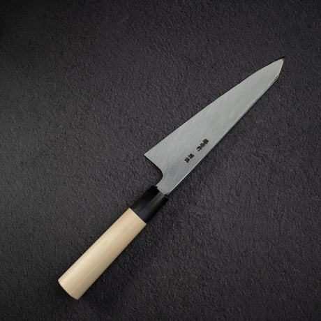 青木刃物製作所 特上別誂 白二鋼 骨スキ 150/180mm