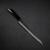 柴田 崇行 青紙スーパー 黒打ち 槌目 筋引 240mm