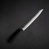 柴田 崇行 青紙スーパー 黒打ち 槌目 筋引 240mm