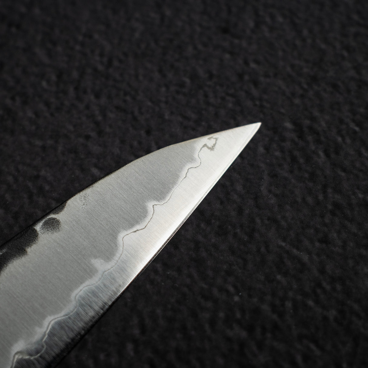 柴田 崇行 青紙スーパー 黒打ち 槌目 筋引 240mm
